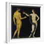 Adam und Eva-Franz von Stuck-Framed Premium Giclee Print