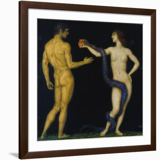 Adam und Eva-Franz von Stuck-Framed Giclee Print