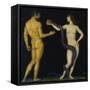 Adam und Eva-Franz von Stuck-Framed Stretched Canvas