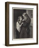 Adam Warner and His Daughter Sibyl-Francis John Wyburd-Framed Giclee Print