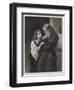 Adam Warner and His Daughter Sibyl-Francis John Wyburd-Framed Giclee Print