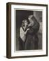 Adam Warner and His Daughter Sibyl-Francis John Wyburd-Framed Giclee Print