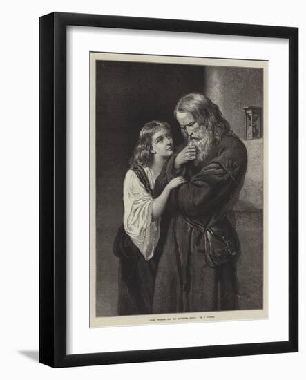 Adam Warner and His Daughter Sibyl-Francis John Wyburd-Framed Giclee Print