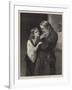 Adam Warner and His Daughter Sibyl-Francis John Wyburd-Framed Giclee Print