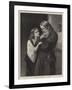 Adam Warner and His Daughter Sibyl-Francis John Wyburd-Framed Giclee Print