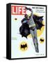 Adam West as Superhero Batman, March 11, 1966-Yale Joel-Framed Stretched Canvas