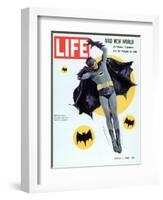 Adam West as Superhero Batman, March 11, 1966-Yale Joel-Framed Photographic Print