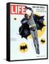 Adam West as Superhero Batman, March 11, 1966-Yale Joel-Framed Stretched Canvas