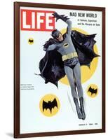 Adam West as Superhero Batman, March 11, 1966-Yale Joel-Framed Photographic Print