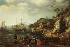 Victory of the Dutch over the Spanish Fleet at Gibraltar-Adam Willaerts-Mounted Art Print