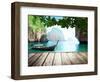 Adaman Sea and Wooden Boat in Thailand-Iakov Kalinin-Framed Photographic Print