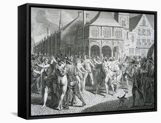 Adamites of Amsterdam-Francois Morellon la Cave-Framed Stretched Canvas