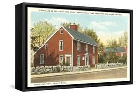 Adams Birthplace, Quincy, Mass.-null-Framed Stretched Canvas