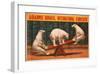 Adams Bros. International Circus-null-Framed Art Print