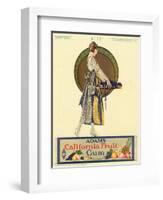 Adams California Fruit Gum, Chewing Gum Sweets Coles Phillips, USA, 1920-null-Framed Giclee Print