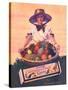 Adams California Fruit Gum, Chewing Gum Sweets Fruit Harvest, USA, 1910-null-Stretched Canvas