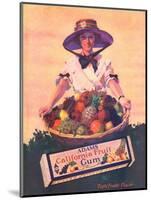 Adams California Fruit Gum, Chewing Gum Sweets Fruit Harvest, USA, 1910-null-Mounted Giclee Print