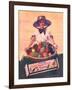 Adams California Fruit Gum, Chewing Gum Sweets Fruit Harvest, USA, 1910-null-Framed Giclee Print