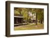 Adams Corner Rural Village, Late 19th Century Buildings, Oklahoma, USA-Walter Bibikow-Framed Photographic Print