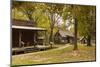 Adams Corner Rural Village, Late 19th Century Buildings, Oklahoma, USA-Walter Bibikow-Mounted Photographic Print