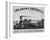 Adams Express Company Advertisement, C1860s-null-Framed Giclee Print