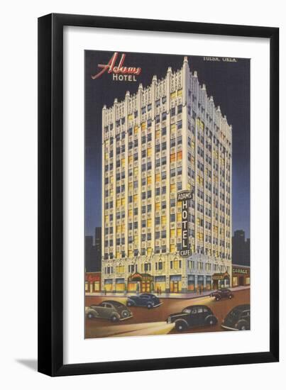 Adams Hotel, Tulsa-null-Framed Art Print