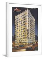 Adams Hotel, Tulsa-null-Framed Art Print