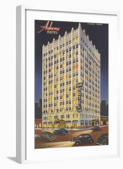 Adams Hotel, Tulsa-null-Framed Art Print