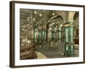 Adams Marble Bar, Sydney, New South Wales, Australia in 1908-null-Framed Photographic Print