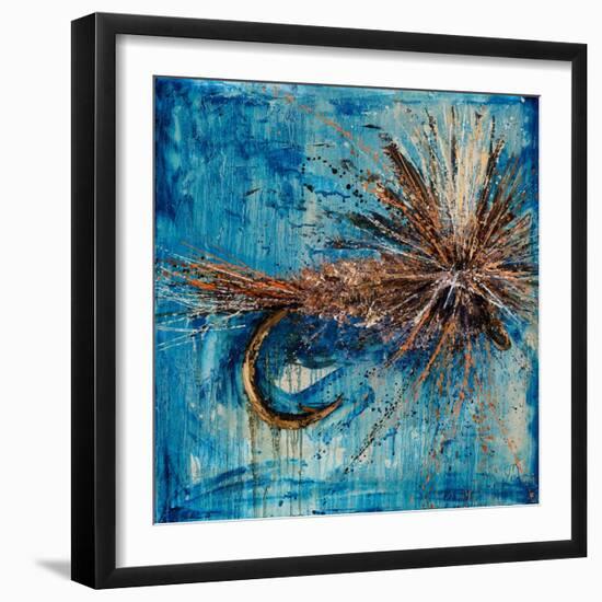 Adams Parachute Fly-Jodi Monahan-Framed Art Print