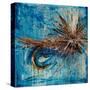 Adams Parachute Fly-Jodi Monahan-Stretched Canvas