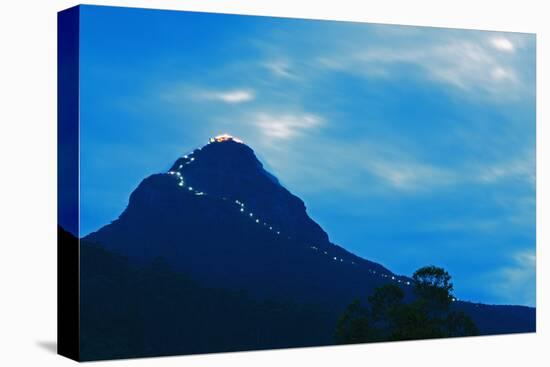 Adams Peak, Sri Lanka, Asia-Christian Kober-Stretched Canvas