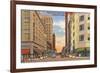 Adams Street, Jacksonville, Florida-null-Framed Art Print