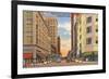 Adams Street, Jacksonville, Florida-null-Framed Premium Giclee Print