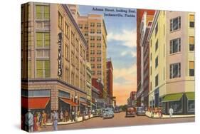 Adams Street, Jacksonville, Florida-null-Stretched Canvas