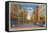 Adams Street, Toledo-null-Framed Stretched Canvas