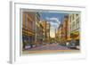 Adams Street, Toledo-null-Framed Art Print