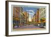 Adams Street, Toledo-null-Framed Art Print