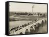 Adana, Turkey - the Bridge-null-Framed Stretched Canvas