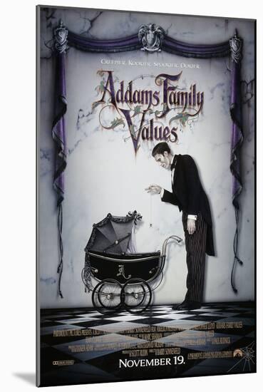 ADDAMS FAMILY VALUES [1993], directed by BARRY SONNENFELD.-null-Mounted Photographic Print