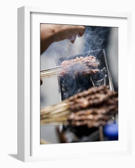 Adding Spice to the Barbeque, Kunming, Yunnan, China-Porteous Rod-Framed Photographic Print