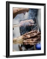 Adding Spice to the Barbeque, Kunming, Yunnan, China-Porteous Rod-Framed Photographic Print