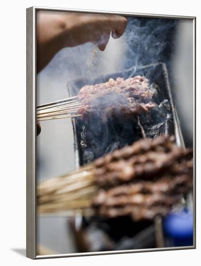 Adding Spice to the Barbeque, Kunming, Yunnan, China-Porteous Rod-Framed Photographic Print