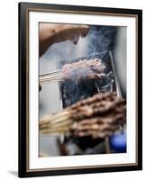 Adding Spice to the Barbeque, Kunming, Yunnan, China-Porteous Rod-Framed Photographic Print