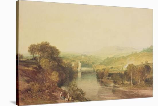 Addingham Mill on the Wharfe, West Yorkshire, C.1808-J. M. W. Turner-Stretched Canvas