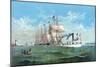 Addison Shipwrights - Fishing Fleet-W.j. Morgan & Co.-Mounted Art Print