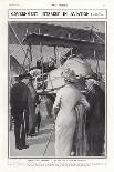 British Biplane at an Airfield Near Hollebeke, Belgium, World War I-Addison Thomas Millar-Giclee Print