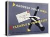 Address Your Mail Clearly and Correctly-Leonard Beaumont-Stretched Canvas