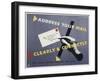 Address Your Mail Clearly and Correctly-Leonard Beaumont-Framed Art Print