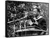 Addressing Tuskegee Graduates-Horace Cort-Framed Stretched Canvas